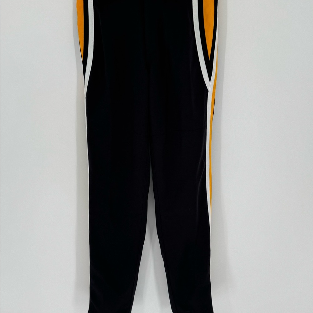 Boombah Black Yellow Stripe Baseball Softball Athletic Pant Men’s Size 30 F8